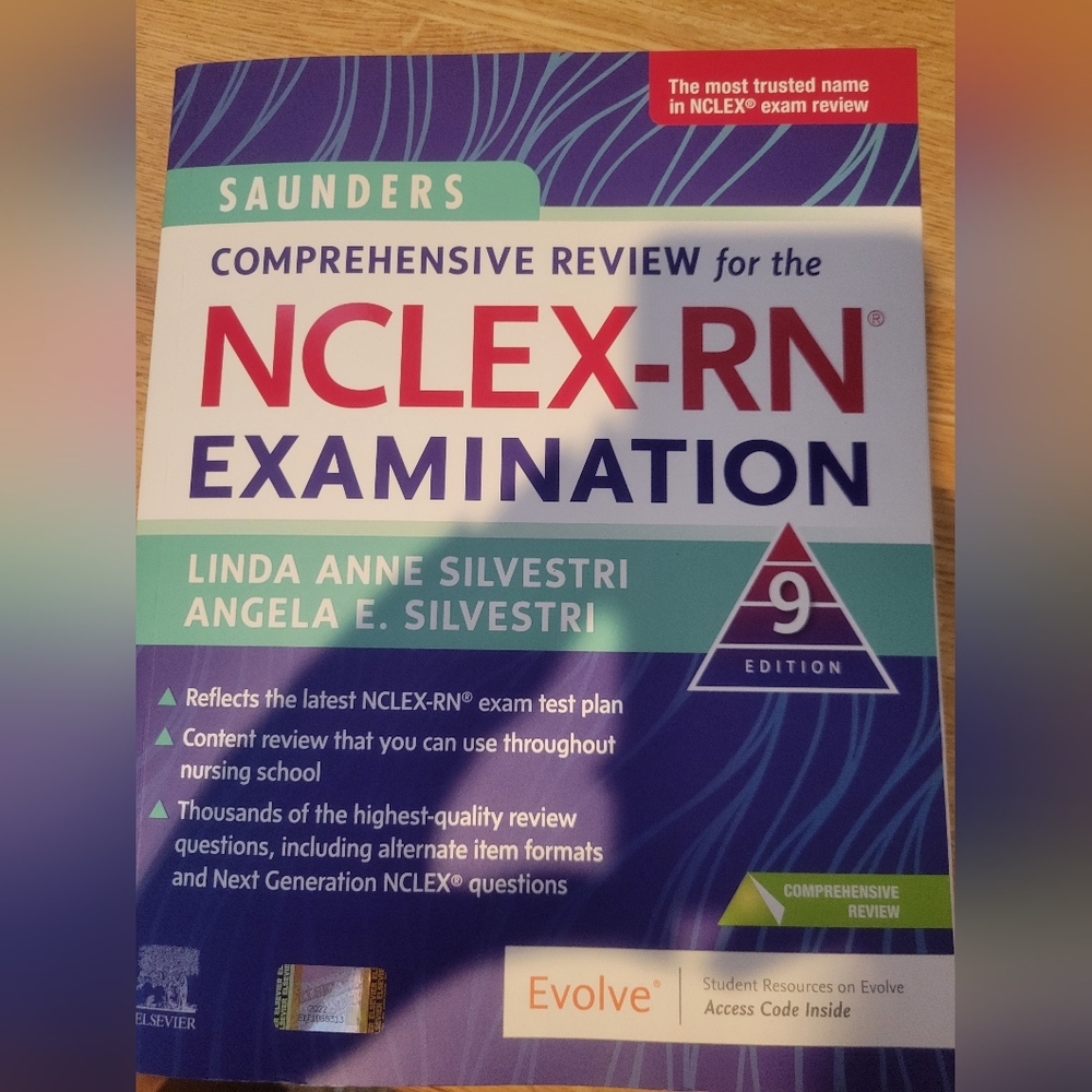 NCLEX-RN 9th Generation Saunders Review Book